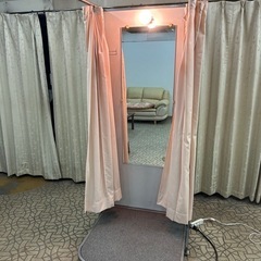移動式フィッティングルームの画像