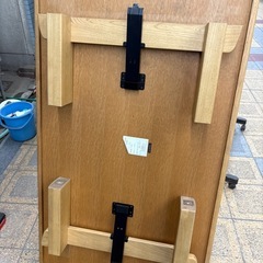 カリモク　座卓　150幅80奥の画像