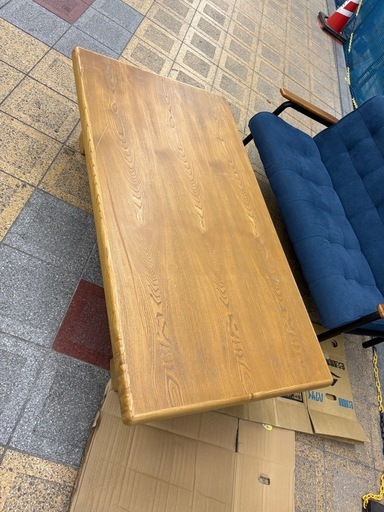 カリモク　座卓　150幅80奥