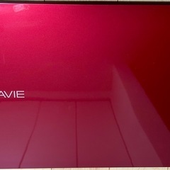 美品 NEC 高性能 ノートPC Corei3 8GB 新品SSD Office2024 Windows11 BD-RE レッドの画像