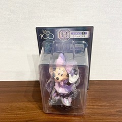 新品未使用 ディズニー100周年ハッピーくじ B賞 ミニーちゃん フィギュアの画像
