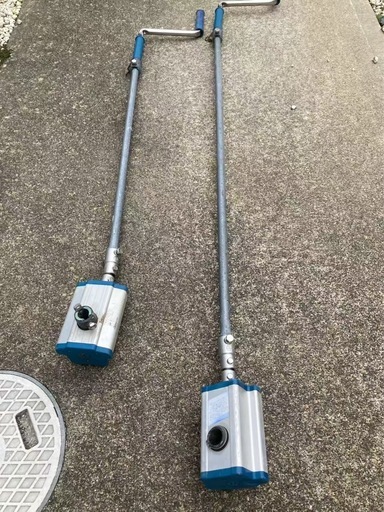 タニカンキット102  2台セットで！ビニールハウスの換気　天幕の巻き上げ