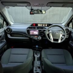 ★修復歴無！H26！アクア【S】禁煙車！純正SDナビ！ドラレコ！Bluetooth！ワンセグTV！オートライト！ETC！バックカメラ！ステリモ！の画像