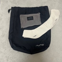 nuna 抱っこ紐 グレーの画像