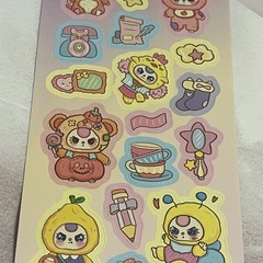 ラブブ　ミニシール6枚入りの画像