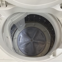 【取りに来られる方限定】SHARP 全自動洗濯機 4.5kg 2021年製の画像