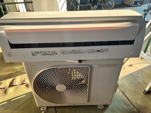 東芝エアコン6畳用3ヶ月保証付き標準工事込み