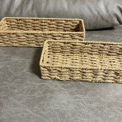 ニトリ　カトラリーケース2個セットの画像