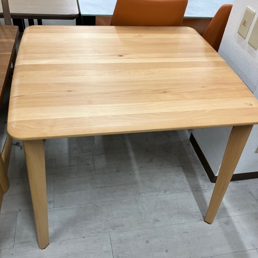 ニトリダイニングテーブル　Nコレクション　ナチュラル【トレファク堺福田店】