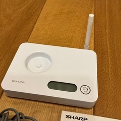 SHARP シャープ JD-S10CL-W デジタルコードレス電話機の画像