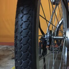 レンタサイクル店使用　自転車整備士整備済み！》NO187　中古車　26インチ　シティサイクル 　シルバーの画像