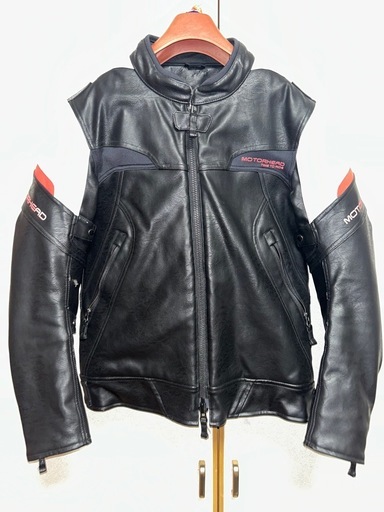 MOTOPRO フェイクレザー バイクジャケット