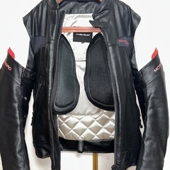MOTOPRO フェイクレザー バイクジャケットの画像