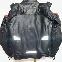 MOTOPRO フェイクレザー バイクジャケットの画像