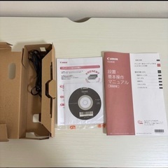 取引中【ほぼ新品❗️】印刷機　Canon PIXUS  TS5430 　ホワイトの画像