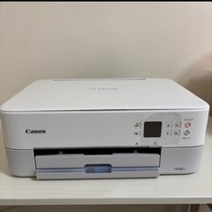取引中【ほぼ新品❗️】印刷機　Canon PIXUS  TS5430 　ホワイトの画像