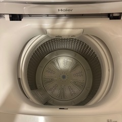 ハイアール　洗濯機の画像