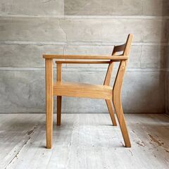 無印良品 MUJI タモ材 ラウンジチェア ナチュラルスタイル 廃番の画像