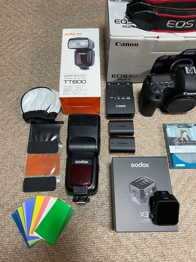 【一眼レフカメラ】Canon EOS 6D Mark II セット