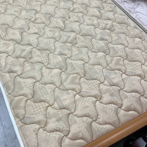 ORIGINAL MATTRESS シングルベッド 引き出し付き ライトブラウン 