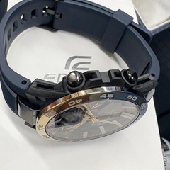 未使用 カシオ エディフィス ECB-2000YNP-1AJF タフソーラー ブルーｘゴールド スマートフォンリンク EDIFICEの画像
