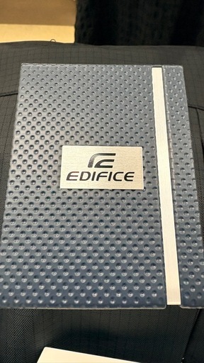 未使用 カシオ エディフィス ECB-2000YNP-1AJF タフソーラー ブルーｘゴールド スマートフォンリンク EDIFICE