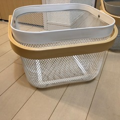 IKEA バスケット　3セット　2400円→1000円の画像