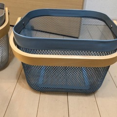 IKEA バスケット　3セット　2400円→1000円の画像