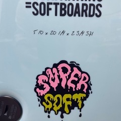 ソフトボード　サーフボード　ミックファニング　　の画像
