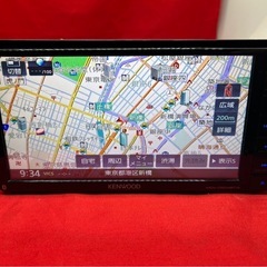 ⭐︎美品⭐︎KENWOOD 2024春地図　MDV-D504BTW 新品バックカメラの画像