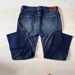45R デニムパンツ　W28 バギーの画像