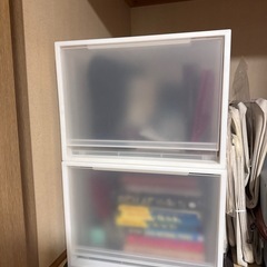 無印良品 PP 衣類ケース 8コの画像