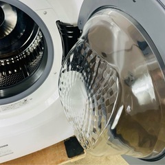 最安値💎2022年購入SHARPドラム式洗濯乾燥機　単身最適　ES-H10F 配達無料の画像
