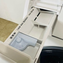最安値💎2022年購入SHARPドラム式洗濯乾燥機　単身最適　ES-H10F 配達無料の画像