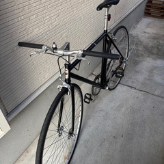 クロモリ ピスト FUJI FEATHER完成車 700c NJS