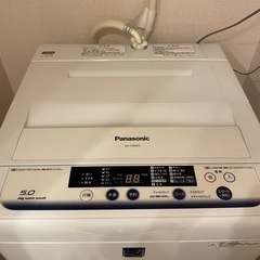 パナソニック　洗濯機の画像