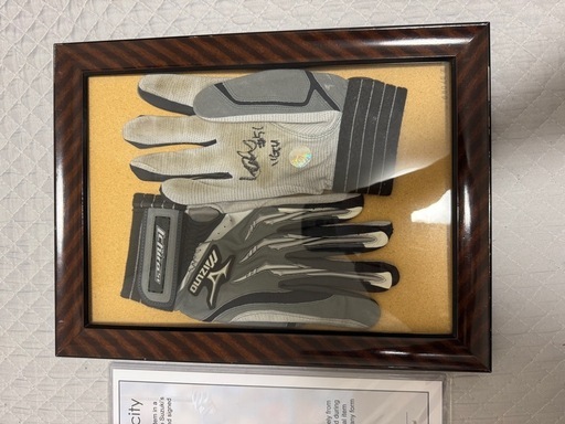 イチロー　実使用　証明書付き