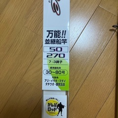 船釣り用ロッドの画像