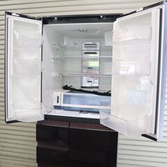 シャープ SHARP SJ-GA50E-R 大型冷蔵庫 502L 赤