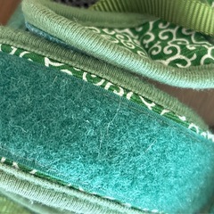 猫用ハーネス M 唐草模様 グリーン petioの画像