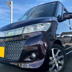 低走行8万キロ台！月々9千円〜分割払い可❗️ 車検2年付き！【名義変更代込み】大人気☆スズキ パレットSW☆Bluetoothナビ付き☆走行中DVD見れます☆電動スライドドア☆ドラレコ☆スマートキー☆フルオートエアコン☆純正アルミ☆事故修復歴無し☆そのまま乗って帰れます‼️の画像