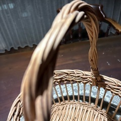 籐籠②の画像