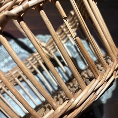 籐籠②の画像