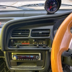 スズキ キャリィトラック！51キャリィ！2WD AC付き！カスタム 街道レーサー BLAX ツリ目加工鉄チンオーバーフェンダーの画像