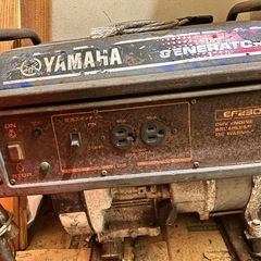 ヤマハ発電機　ジャンクの画像