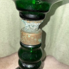 🕯️💚【緑ガラスのオイルランプ】💚🕯️の画像