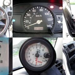 【売約済み・ありがとうございました】アクティトラック 車検取りたて令和9年9月17日まで 5速MT/エアコン/ETC/カロッツェリアCD/COMTEKドラレコ&レーダー探知機/後付タコメーター/社外ハンドル/バリ山夏タイヤの画像