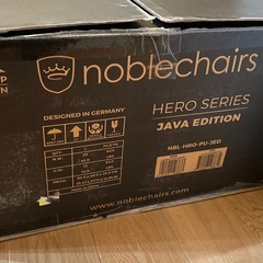 (未使用品、箱入り)Noblechairs HERO Java ...