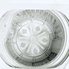 (送料無料) 2022年 極美品 5.5kg 洗濯機 10分コース 凹凸のないフラットトップ ⑥の画像
