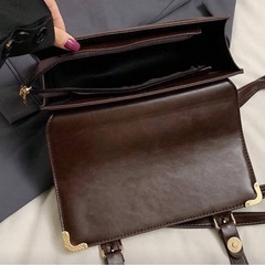 新品 焦茶 3WAY リュック ショルダー バック の画像